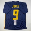 image:imageAutographedSigned Adam Pacman Jones West Virginia Blue College Football Jersey JSA COA