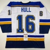 image:imageAutographedSigned Brett Hull St Louis White Hockey Jersey JSA COA