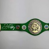image:imageAutographedSigned Floyd Mayweather Jr WBC Green Boxing Replica Championship Belt JSA COA