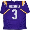 image:imageAutographedSigned Odell Beckham Jr LSU Purple College Football Jersey JSA COA