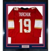 image:imageFramed Facsimile Autographed Matthew Tkachuk 35x39 Florida Red Reprint Laser Auto Hockey Jersey