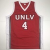 image:imageAutographedSigned Larry Johnson UNLV Red College Basketball Jersey PSADNA COA