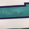 image:imageAutographedSigned Muggsy Bogues Charlotte White Basketball Jersey PSADNA COA