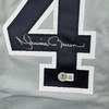 image:imageFramed AutographedSigned Mariano Rivera 35x39 New York Grey Baseball Jersey Beckett BAS COA Holo