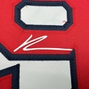 image:imageFramed Facsimile Autographed Roman Anthony 35x39 Boston White Reprint Laser Auto Baseball Jersey