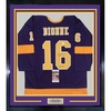 image:imageFramed AutographedSigned Marcel Dionne HOF 92 33x42 Los Angeles LA Purple Hockey Jersey JSA COA