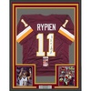 image:imageFramed AutographedSigned Mark Rypien SB XXVI MVP 33x42 Washington Burgundy Football Jersey JSA COA