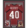 image:imageFramed AutographedSigned Mike Alstott 33x42 Tampa Bay Red Football Jersey JSA COA