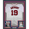 image:imageFramed Facsimile Autographed Roman Anthony 35x39 Boston White Reprint Laser Auto Baseball Jersey