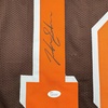 image:imageFramed AutographedSigned Josh Gordon 35x39 Cleveland Football Brown Jersey JSA COA