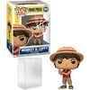 image:imageInaki Godoy Monkey D Luffy 1878 One Piece Netflix Live Action Facsimile Signed Reprint Laser Autographed Funko POP Television Figurine with Protector Case
