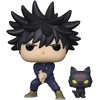 image:imageMegumi Fushiguro with Divine Dog 1112 Jujutsu Kaisen Funko POP Animation Figurine Bundle with HOFSM Protector Case