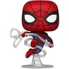 image:imageTom Holland Spiderman 1586 Swinging SpiderMan Brand New Day Facsimile Signed Reprint Laser Autographed Funko POP Marvel Avengers Movies Figurine with Protector Case