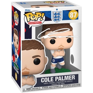 image:imageCole Palmer 87 England Facsimile Signed Reprint Laser Autographed Funko POP Soccer Figurine with Protector Case