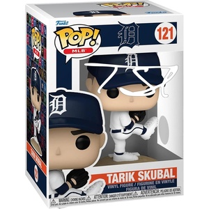image:imageTarik Skubal 121 Facsimile Signed Reprint Laser Autographed Funko POP Baseball Detroit Tigers Figurine with Protector Case