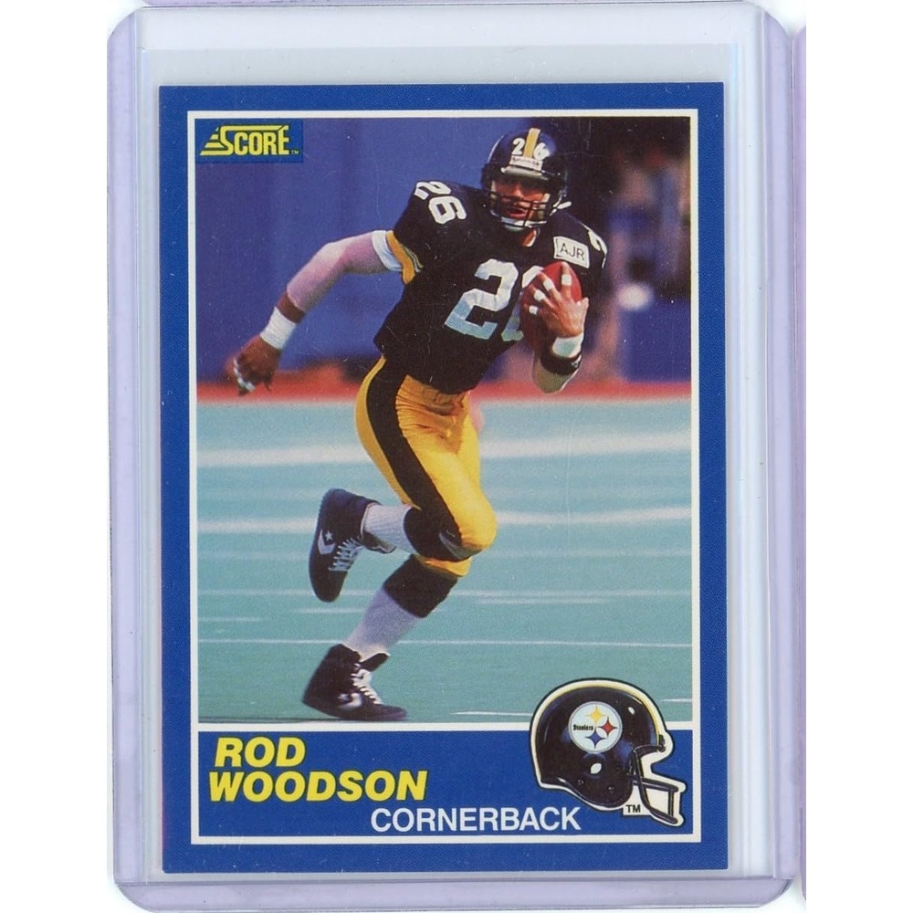 image:imageVintage 1989 Score Rod Woodson 78 Rookie RC Football Card