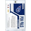 image:image2025 Donruss Elite Pen Pals Elic Ayomanor PPEYO Auto Rookie RC Football Card
