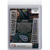 image:image2025 Panini Prizm 1 Cam Ward Fireworks Rookie RC Football Card