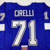 image:imageAutographedSigned Anthony Cirelli Tampa Bay Blue Hockey Jersey JSA COA