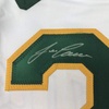 image:imageFramed AutographedSigned Jose Canseco 33x42 Oakland White Baseball Jersey JSA COA