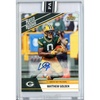 image:image2025 Panini Instant NFL Matthew Golden 15 Rated Retro Rookie Auto 99 Green Bay Packers Rookie RC Football Card