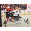 image:imageAutographedSigned Sean Couturier vs Evgeni Malkin 16x20 Philadelphia Flyers Hockey Photo JSA COA