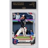 image:imageGraded 2026 Topps Now Travis Bazzana 176 Top Prospects 1st Home Run Caps Off Memorable Night Cleveland Guardians Rookie RC Baseball Card HOFSM 10 Gem Mint