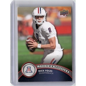 image:image2012 Upper Deck RENF Nick Foles Rookie Exclusives Rookie RC Football Card
