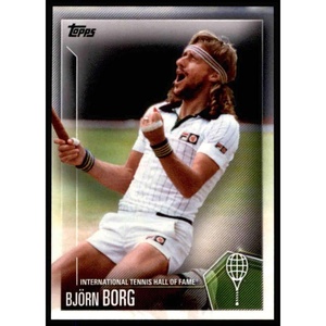 image:image2019 Topps Hall of Fame Tennis 28 Bjorn Borg Official International HOF Trading Card ONLINE EXCLUSIVE