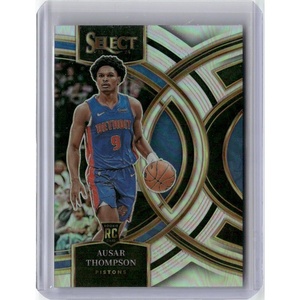 image:image202324 Panini Select 128 Ausar Thompson White Prizms 149 Rookie RC Basketball Card