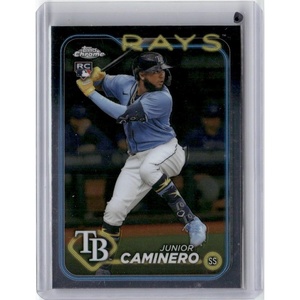 image:image2024 Topps Chrome 213 Junior Caminero Rookie RC Baseball Card