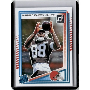 image:image2025 Donruss 373 Harold Fannin Jr Rookie RC Football Card