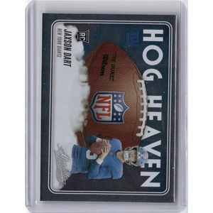 image:image2025 Panini Absolute HHJDT Jaxson Dart Hog Heaven Rookie RC Football Card