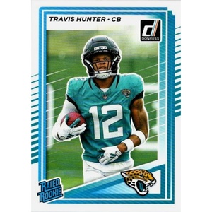 image:image2025 Panini Donruss Travis Hunter 301 Jacksonville Jaguars Rookie RC Football Card