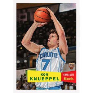 image:image2025 Topps Living Kon Knueppel 15 Charlotte Hornets Rookie RC Basketball Card