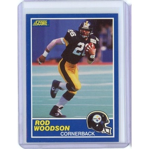 image:imageVintage 1989 Score Rod Woodson 78 Rookie RC Football Card