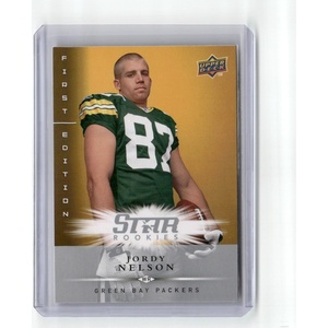 image:imageVintage 2008 Upper Deck First Edition Jordy Nelson 172 Rookie RC Football Card