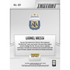 image:image2026 Panini Instant FIFA World Cup Lionel Messi 89 Messi On Top of The World with Historic Double Argentina Soccer Card