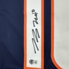 image:imageAutographedSigned Bo Nix Denver Blue Football Jersey Beckett BAS COA