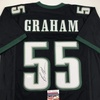 image:imageAutographedSigned Brandon Graham Philadelphia Black Football Jersey JSA COA