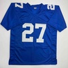 image:imageAutographedSigned Brandon Jacobs New York Blue Football Jersey Beckett BAS COA