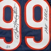 image:imageAutographedSigned Dan Hampton HOF 2002 Chicago Blue Football Jersey JSA COA