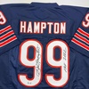 image:imageAutographedSigned Dan Hampton HOF 2002 Chicago Blue Football Jersey JSA COA
