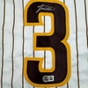 image:imageAutographedSigned Jackson Merrill San Diego Pinstripe Baseball Jersey Beckett BAS COA
