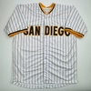image:imageAutographedSigned Jackson Merrill San Diego Pinstripe Baseball Jersey Beckett BAS COA