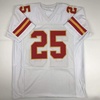 image:imageAutographedSigned Jamaal Charles Kansas City White Football Jersey JSA COA