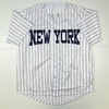image:imageAutographedSigned Jason Giambi New York Pinstripe Baseball Jersey PSADNA COA