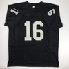 image:imageAutographedSigned Jim Plunkett Oakland Black Football Jersey JSA COA