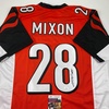 image:imageAutographedSigned Joe Mixon Cincinnati Orange Football Jersey JSA COA