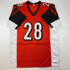 image:imageAutographedSigned Joe Mixon Cincinnati Orange Football Jersey JSA COA